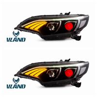 VLAND headlight for FIT headl light2014 2015 2018 for JAZZhead light LED with Demon Eyes for wholesales price in China