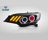 VLAND Wholesales LED Headlamp For FIT2014 2016 2017 2018 2019 Headlight For JAZZ gk5 New Design Plug And Play