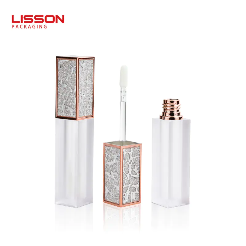 Wholesale 10ml Cosmetics Container Lip Gloss Custom Empty Plastic Lip gloss Tube