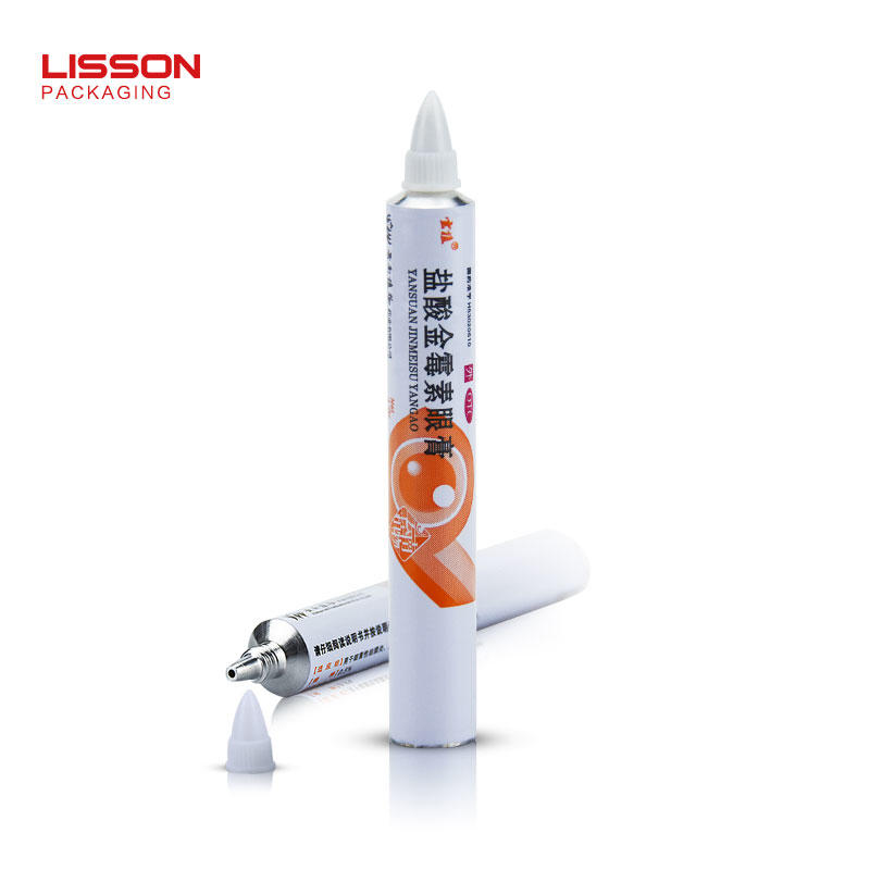 empty squeeze travel toothpaste tube cosmetic packaging cream aluminium tubes 5 ml