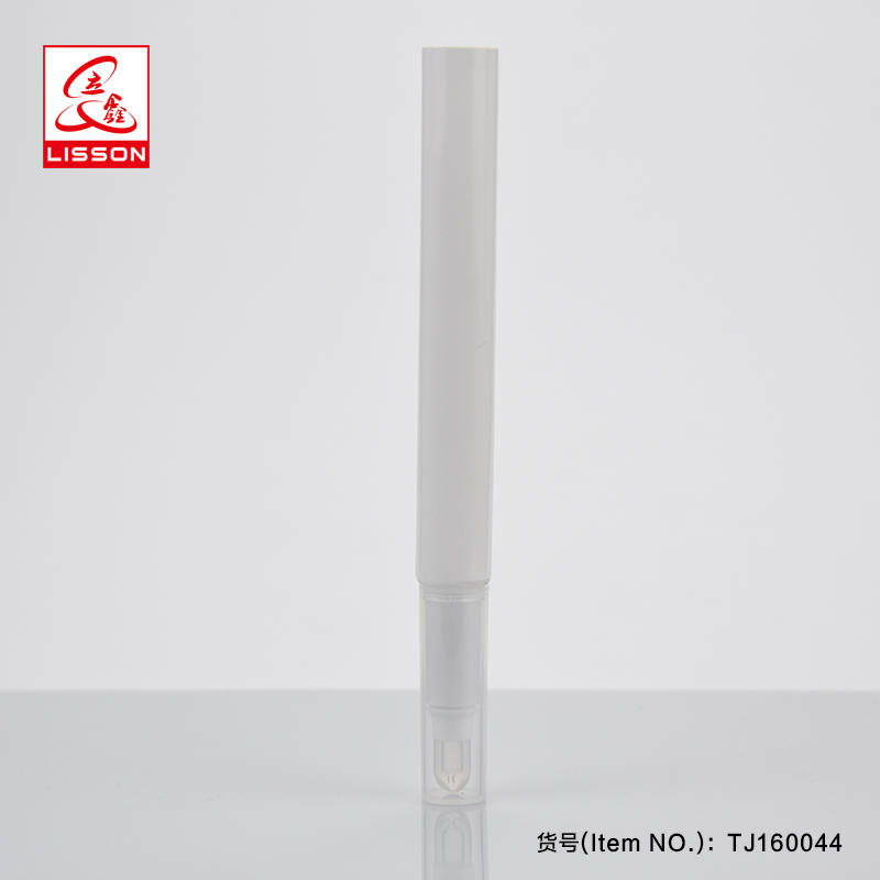 custom cosmetics packaging empty silica gel lip gloss tube