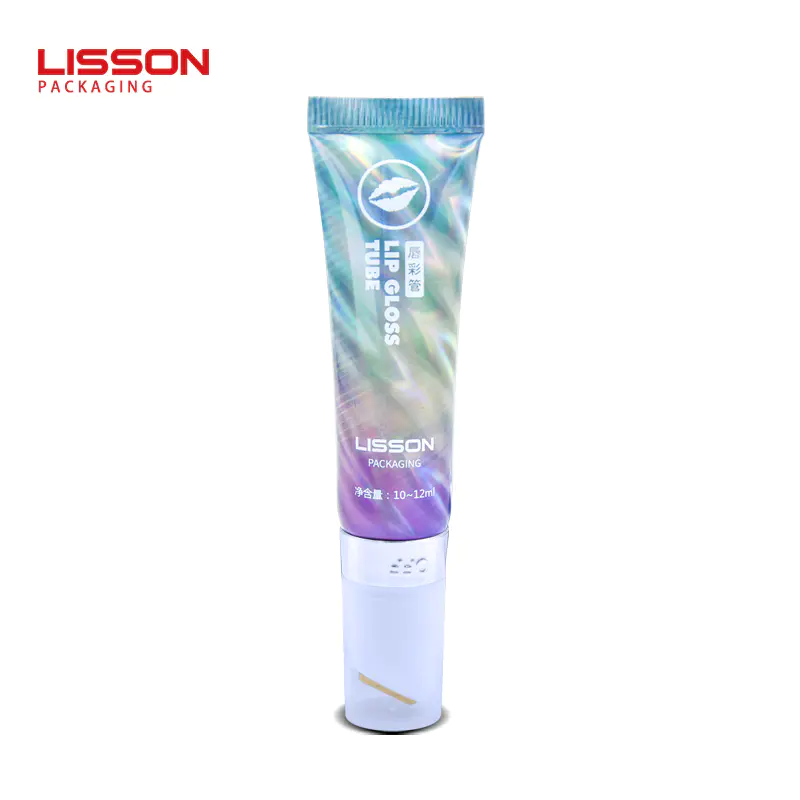 Eco friendly 12ml cosmetic packaging lip gloss tube packaging for lipstick
