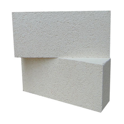 High porosity low volume density low thermal conductivity lightweight mullite insulating bricks