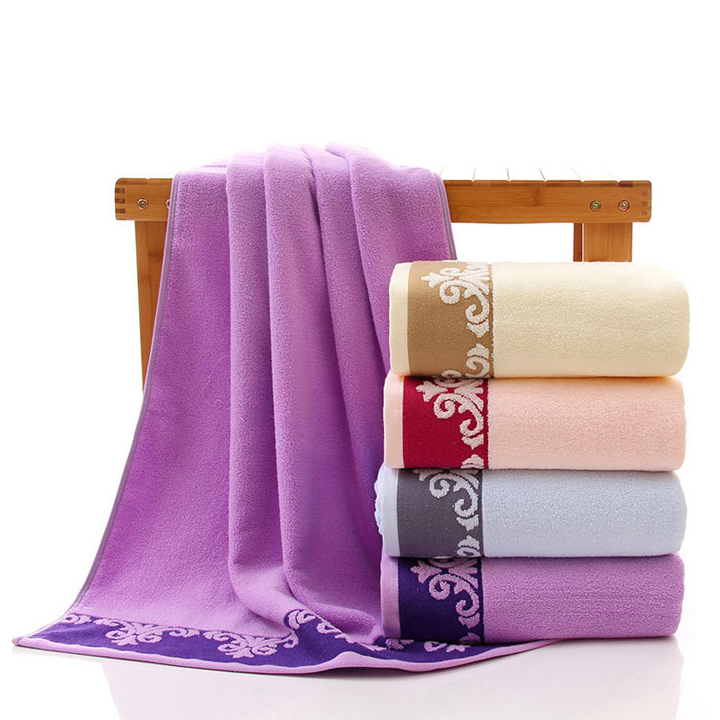 OEM custom towel jacquard face towel