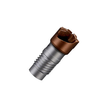 Single tube system indexable BTA drill bit for deep hole drilling head