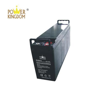 POWER KINGDOM 12v 180ah battery AGM VRLA deep cycle inverter battery manufacturer with best price