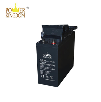 Telecom battery 12v 50ahwith front terminal