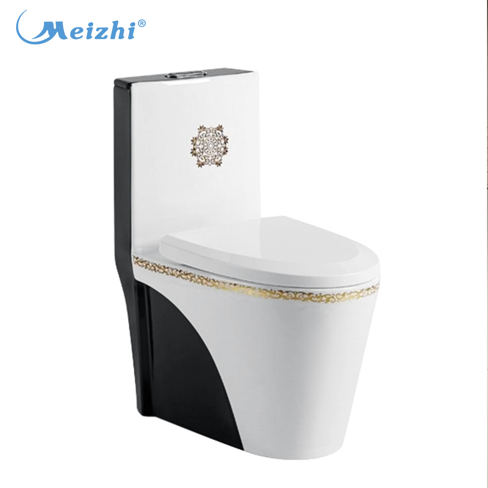 Luxury siphonic or washdown western toilet prices colored toilet