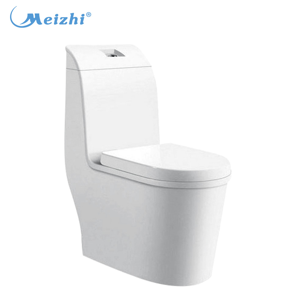 Ceramic s-trap one piece eastern style toilets