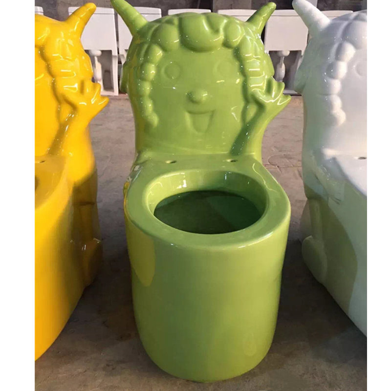 China ceramic high quality brand color preschool toilet