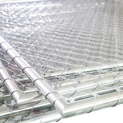 Prefabricated Stainless Steel Wire Rope Mesh Tubular Frame Panel