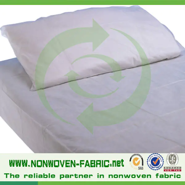 Spun bond non woven fireproofing materials medical pillow hospital pillow cover/pillow case