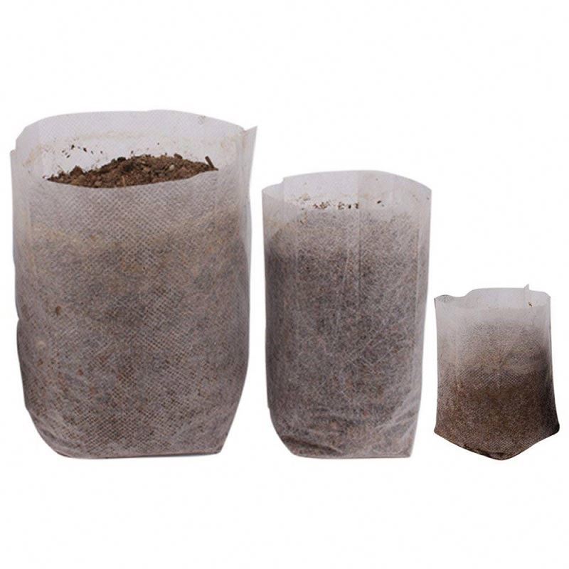 Agricultural PP non-woven fabric seedling bag customized plant nursery bag for agriculture