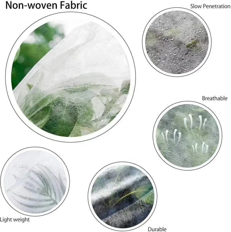 Anti-UV Treated 17gsm Agriculture Cover TNT PP Spunbond Nonwoven Fabric