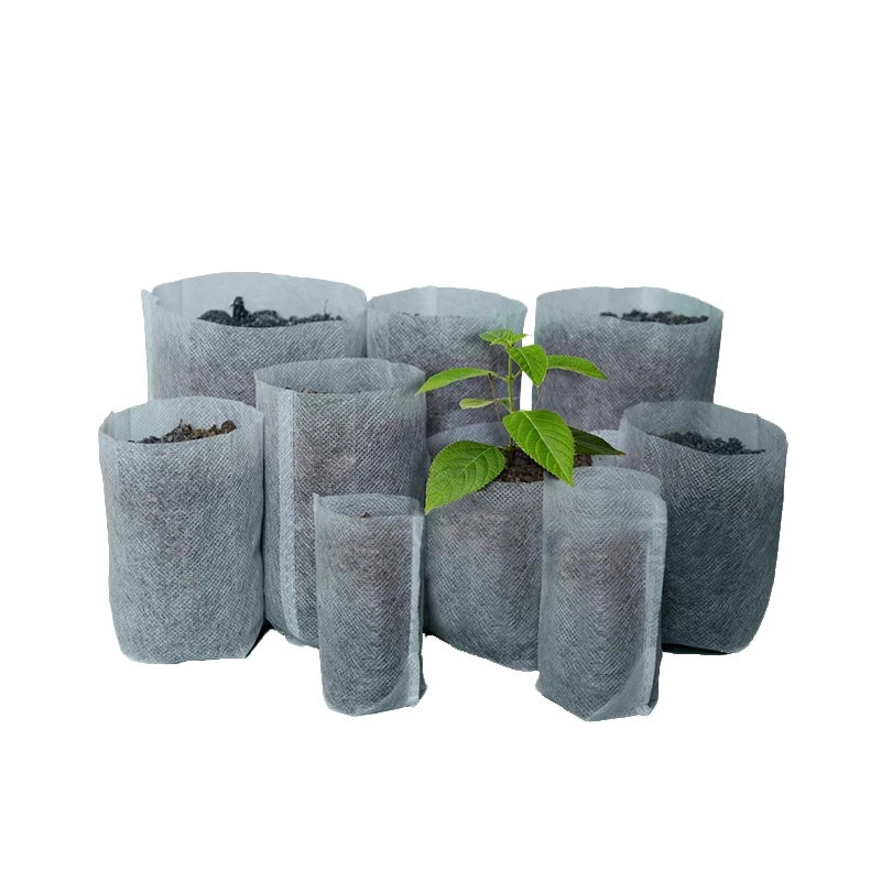 Factory customized agricultural PP non-woven seedling bags are biodegradable