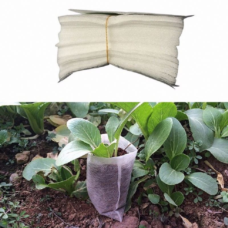 Agricultural PP non-woven fabric seedling bag customized plant nursery bag for agriculture