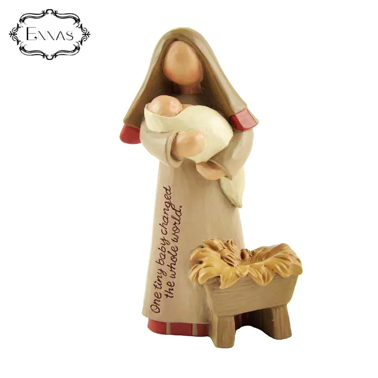 Custom resinfigurine maria figurine souvenir figurine