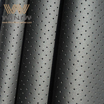 Car Steering Wheel Cover Armrset Door Automotive Perforated Leather Vegan Materials Quality Supplier