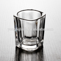 2018 new product 60ml square shot glass custom shot glass