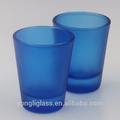 Glass coloured shot glasses 2oz shot glass,souvenir shot glasses custom logo