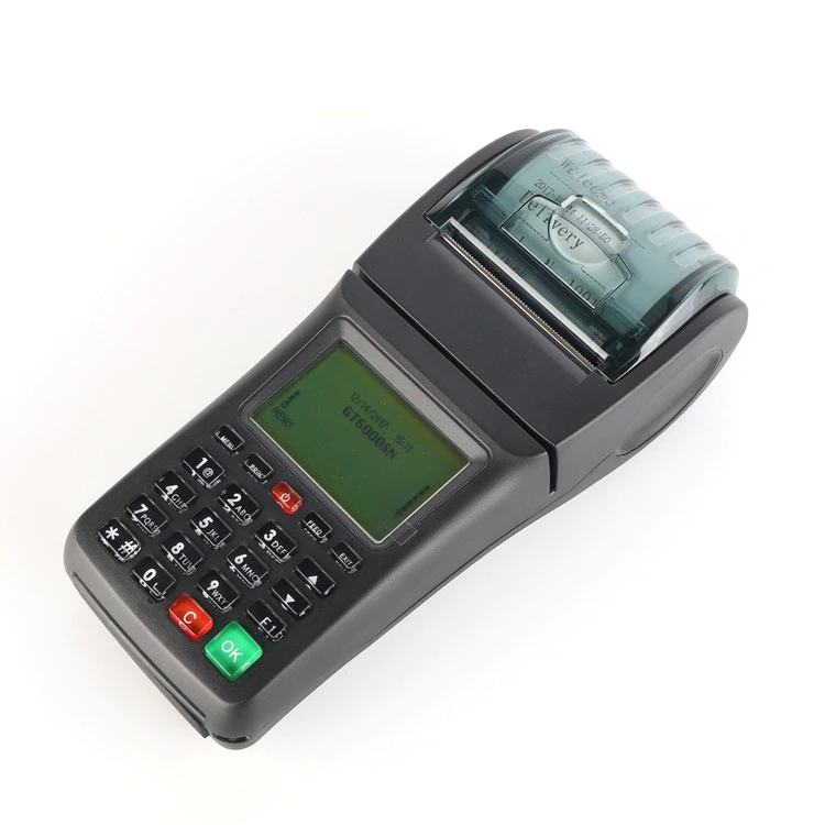 10% OFF Handheld GPRS SMS Mobile Payment Portable Billing Machine with Thermal Receipt Printer