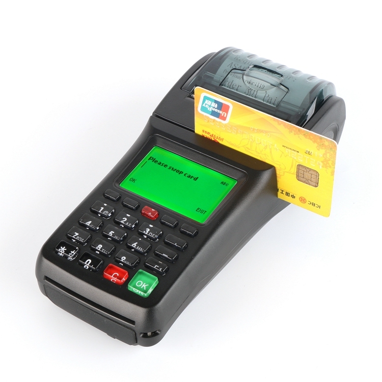 GOODCOM Smart Swipe Card Card Reader POS Machine with Printer