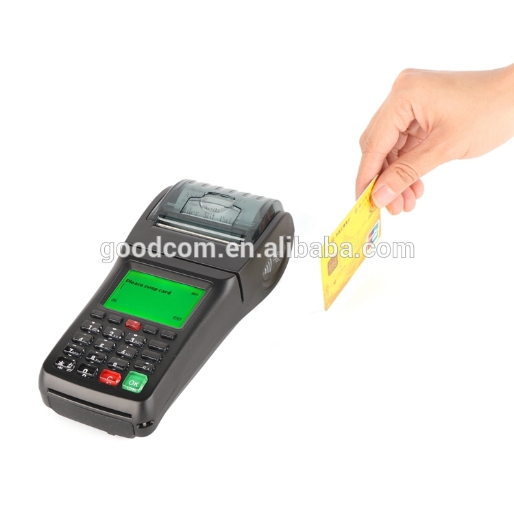 GOODCOM GT6000SA Handheld GSM Pos Smart Card Reader Pos Terminal For Lottery Business