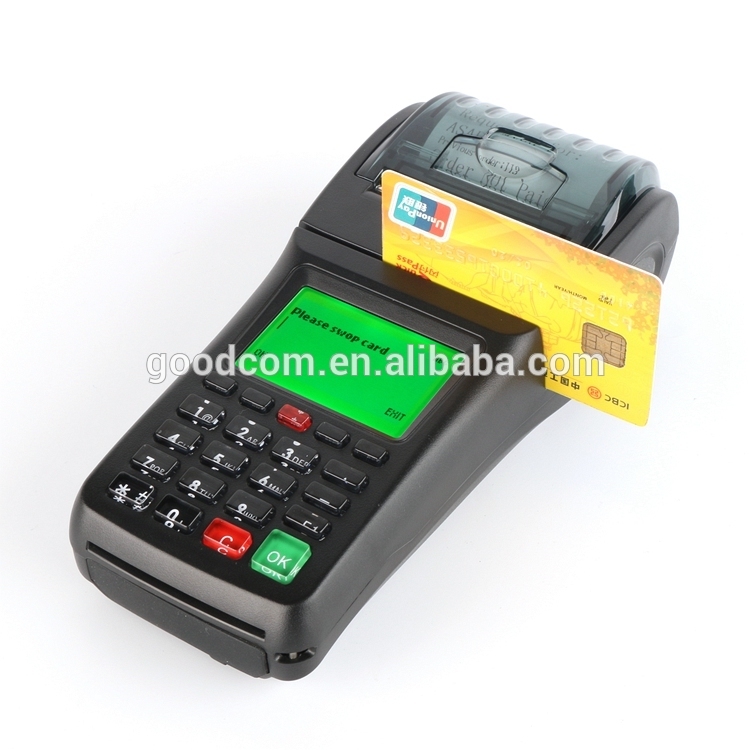 GOODCOM GT6000SA Handheld GSM Pos Smart Card Reader Pos Terminal For Lottery Business