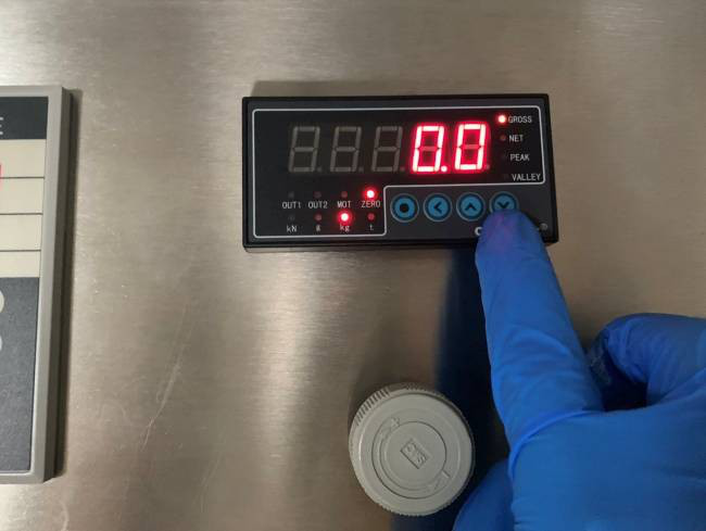 Polyva pressure tester for laundry detergent pods