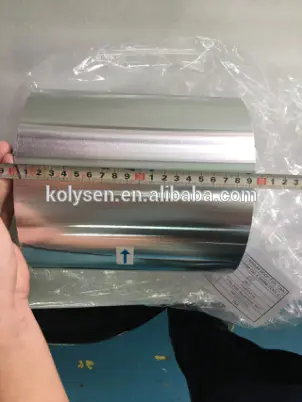 Aluminum foil embossed paperfor Cheese Wrapping