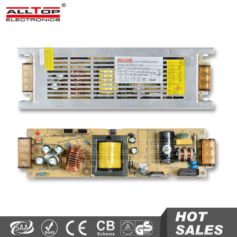 Constant voltage 200w 24 volt ac led power supply