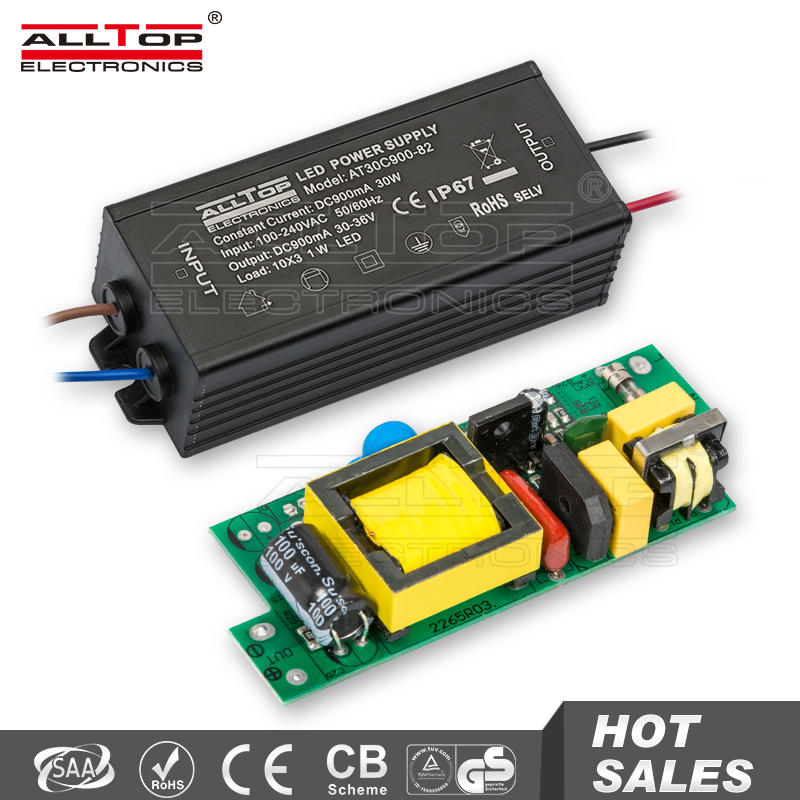 IP67 Waterproof constant current 600mA 20w led driver