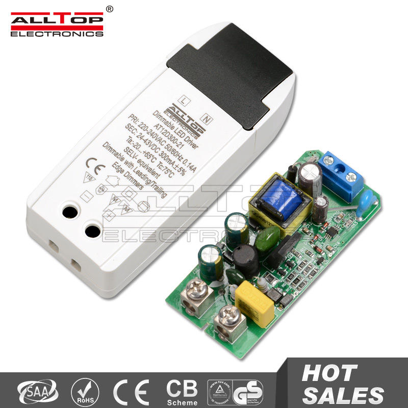 TUV SAA CB Certification 12w 300mA dimming led driver