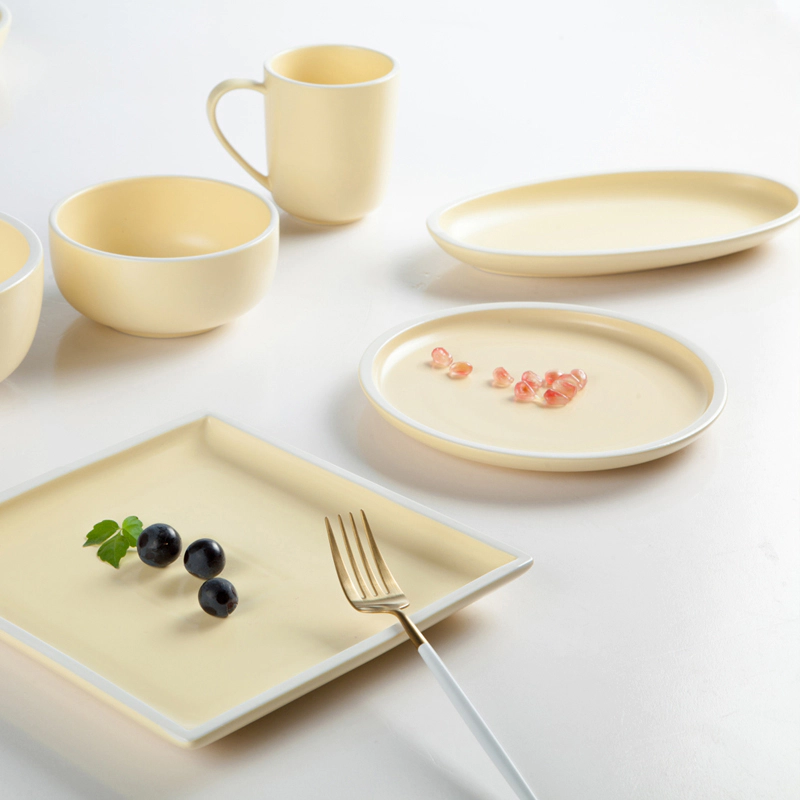 Wedding Using ceramic Plates Sets Dinnerware, New Product Ideas 2019 Nordic Ceramic Portuguese Ceramic Dinnerware