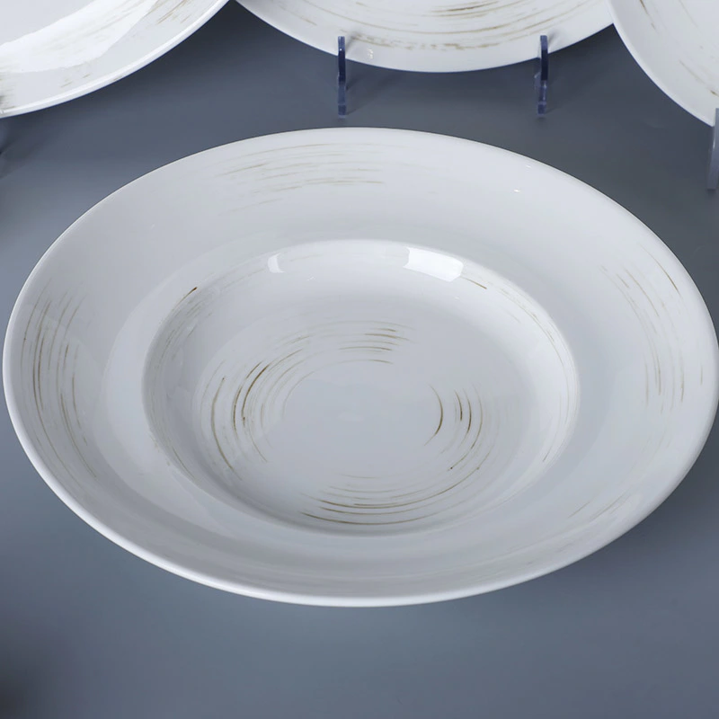 Brilliant European Style Rustic Plates Colored Dinnerware, Porcelain Dinner Set, Stoneware Colorful Dinnerware Sets^