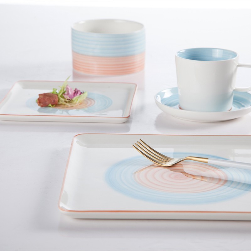 New Product Ideas 2019 RestaurantDinnerware Plates, Good Quality Color Dish Factories In Guangzhou New Dinner Plate/