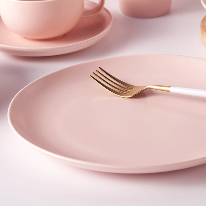elegant tableware set porcelain used wedding event hotel restaurant