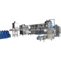 Automatic 5 Gallon Bottle Filling Line for Pure Mineral Water