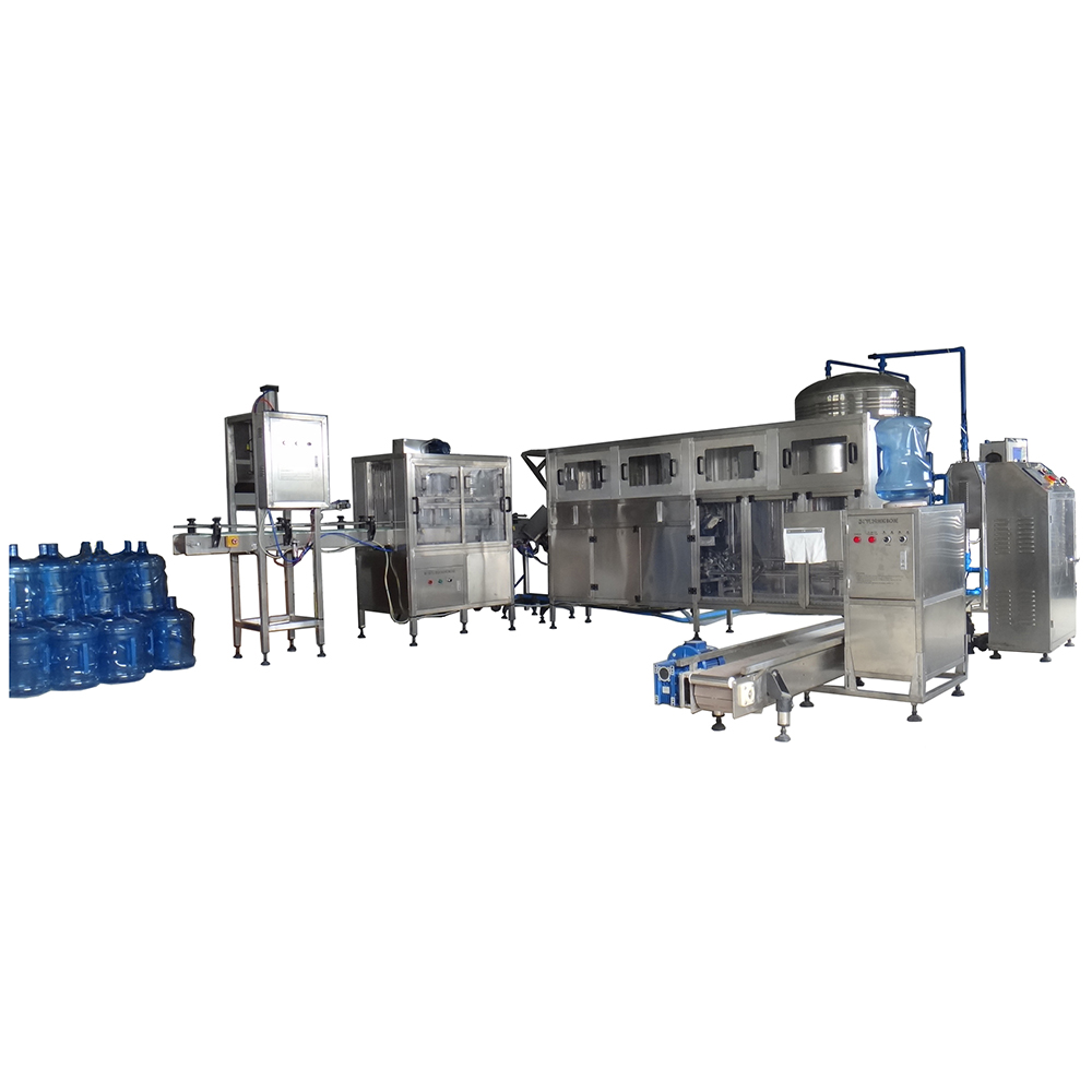 Automatic 5 Gallon Bottle barrel Washing Filling and Capping Machine