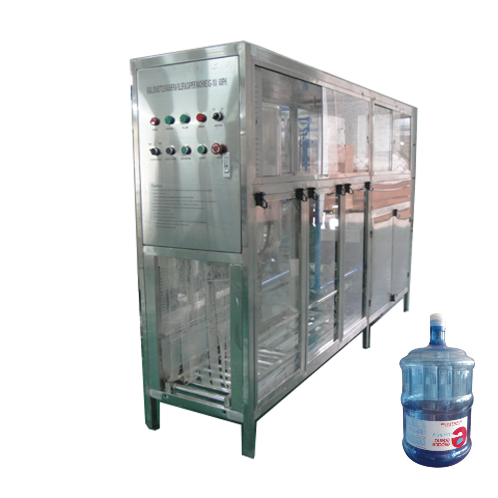 Automatic small 5 gallon bottle water filling machine with washing filling capping