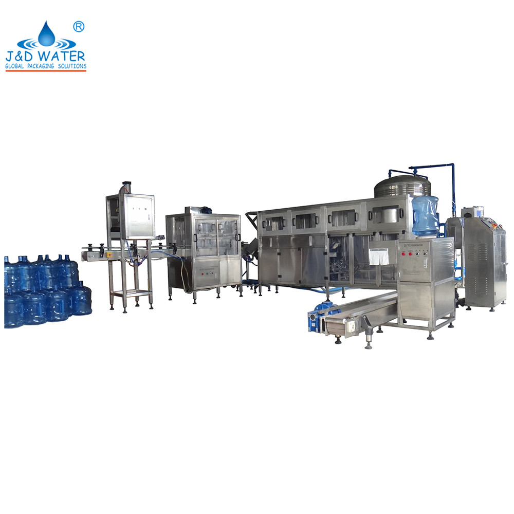 2020 New 5 Gallon Mineral Water FillingMachine Pure Bottling Production Line