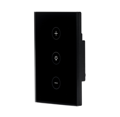 Tuya Smart Home US Dimmer Touch Switch 2gang 2wang Smart Dimmer Switch