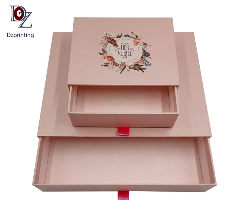 product-Guangzhou Factory Wholesale Paper Gift Packaging Drawer Boxes Custom Cardboard Boxes-Dezheng-1