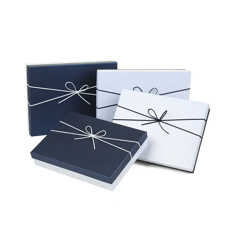 Personalized Elegant Paper T-Shirt Gift Boxes For Clothes Packaging