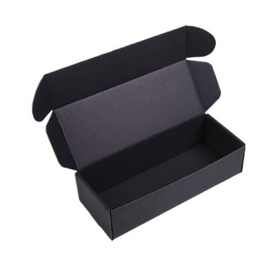 Cheap Stock Custom Printing Foldable Jewelry Paperboard Mailer Box Bulk Small Black Box