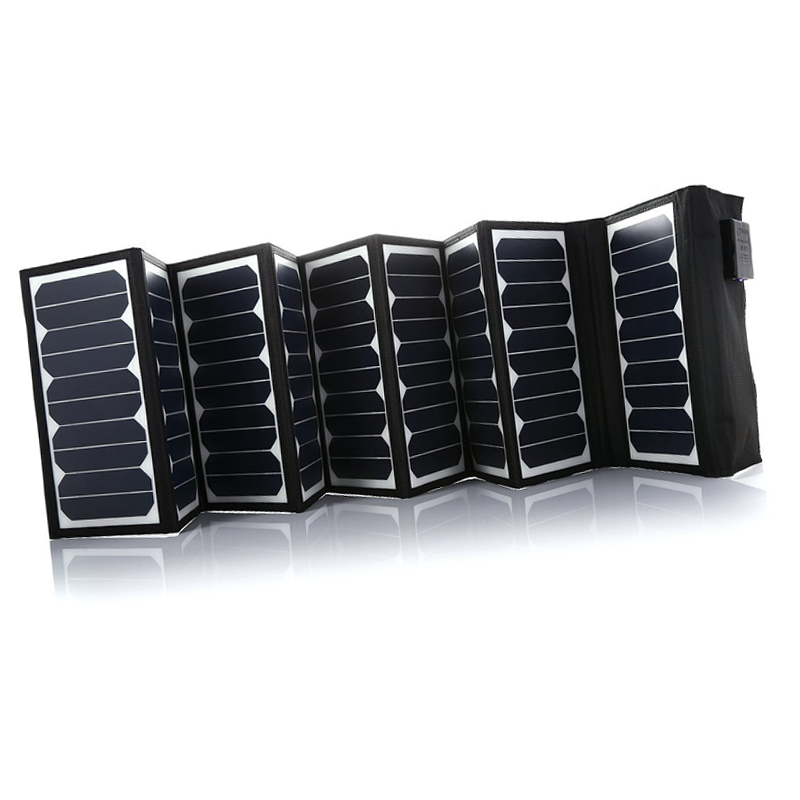 Single Usb Oem Odm High Charger Portable 65w With Solar Panel Foldable Design 5v 12v 19v Output