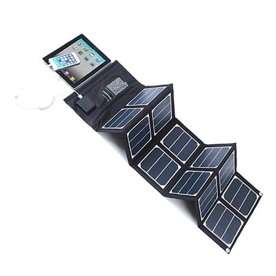 Outdoor Camping Brown Bendable Monocrystal Pv Combin Box Charger Battery And Flexible 18v 100w Mono Fiber Optic Solar Panel