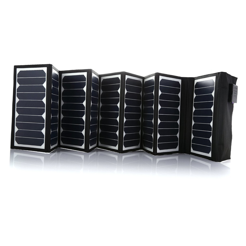 Laptop Power Bank 120w Powered 100 Watts Waterproof Sunpower Folding Solar Panel Charger Battery Bag