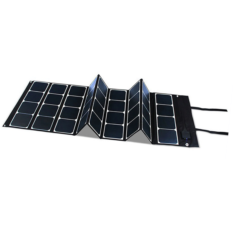 80w Charger Kit Power Box Waterproof Blanket Foldable Batterycharger 60w Solar Panel Battery