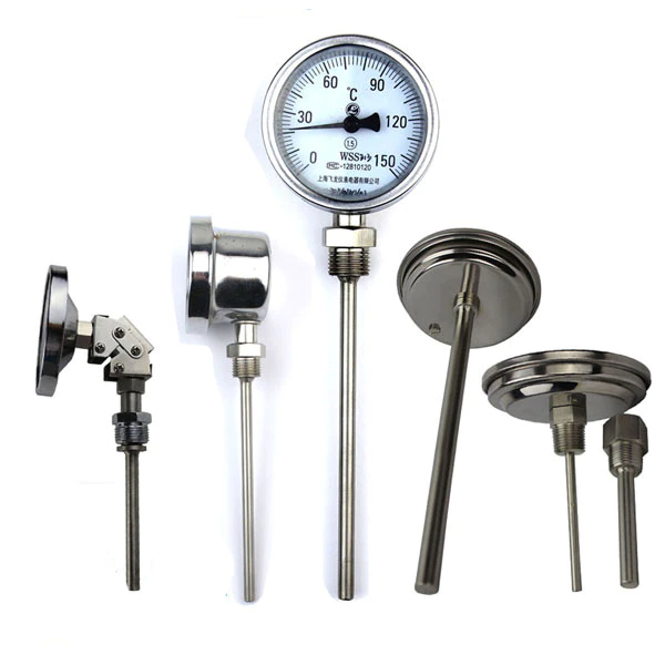 60mm 100mm 150mm dial temperature gauge and Bimetal Thermometer